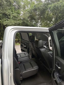 Silver Crew Cab Pickup Truck