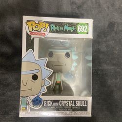 Rick With Crystal Skull Funko Pop