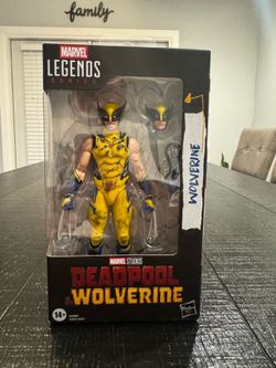 Marvel legends, Deadpool, and Wolverine