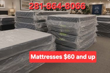 New mattressSale Starting at $60