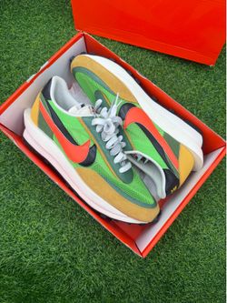 Nike Waffle Sacai Green Size 11