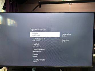 50” TV