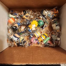 NEW Naurto Keychains Lot (18ct) - Assorted