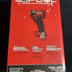 Milwaukee 3/8 Inch Compact Wrench W/ Friction Ring 