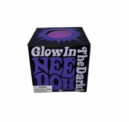Needoh Glow in the Dark Purple Mini