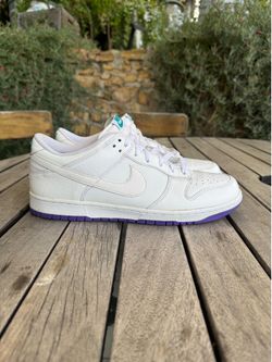 2010 Nike Dunk Low "White Purple Punch" 318019-100
