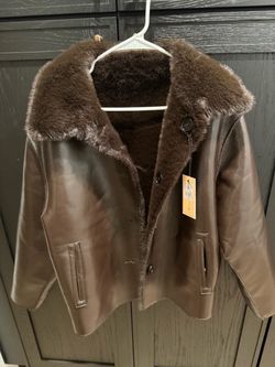 Rebecca Minkoff Faux Leather Jkt.