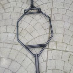 trap Deadlift Shrug Bar