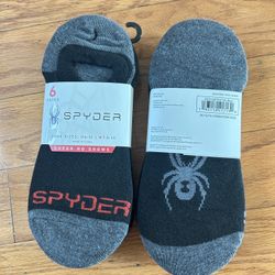 NWT Spyder men’s super no show socks 12 pairs 