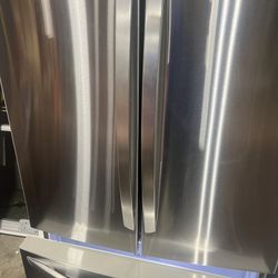 LG Stainless Steel Fridge Like New 