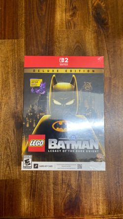 LEGO Batman Legacy of the Dark Knight Nintendo Switch 2 Deluxe Edition