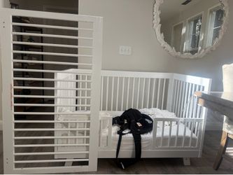 white cribs 3 in 1