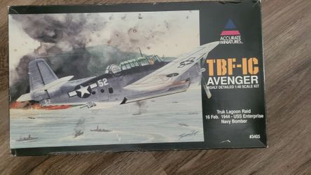 1/48 Scale TBF-1C Avenger 
