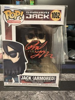 Funko Pop Samurai Jack Signed With COA