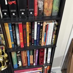 5-Tier Open Shelf Bookcase, Blackwood