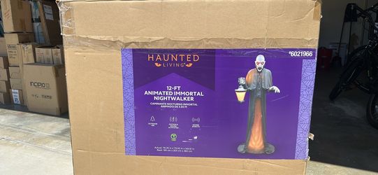 Haunted Living 12-FT Animated Immortal Nightwalker