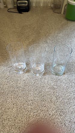Glass cups