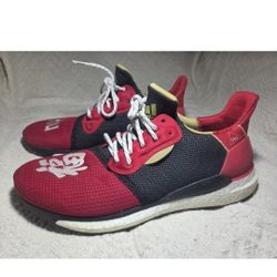 Adidas Human Race Red Racing Sneakers Size 11