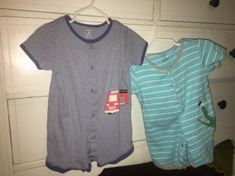 2 carter’s 12 and 18 month onesie