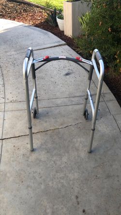 Drive aluminum foldable walker
