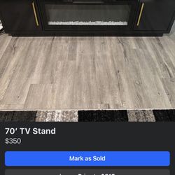 70’ TV Stand 