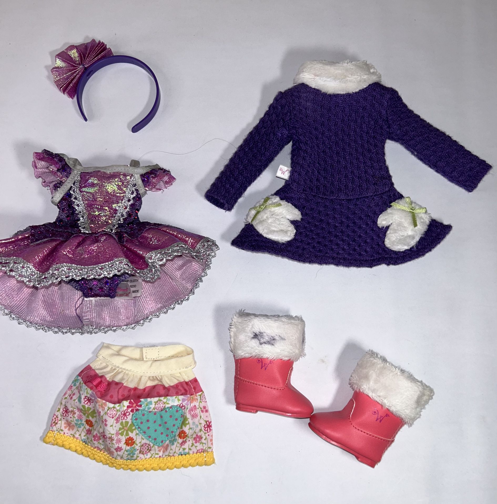American Girl Wellie Wishers Outfits  RETIRED