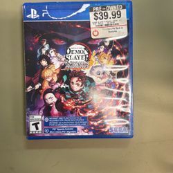 Demon Slayer - Kimetsu no Yaiba - The Hinokami Chronicles - Sony PlayStation 4
