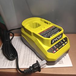 Ryobi ONE+ 18V Lithium Battery Charger
