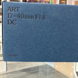 Sigma 17-40mm F1.8 DC Lens For Fuji X
