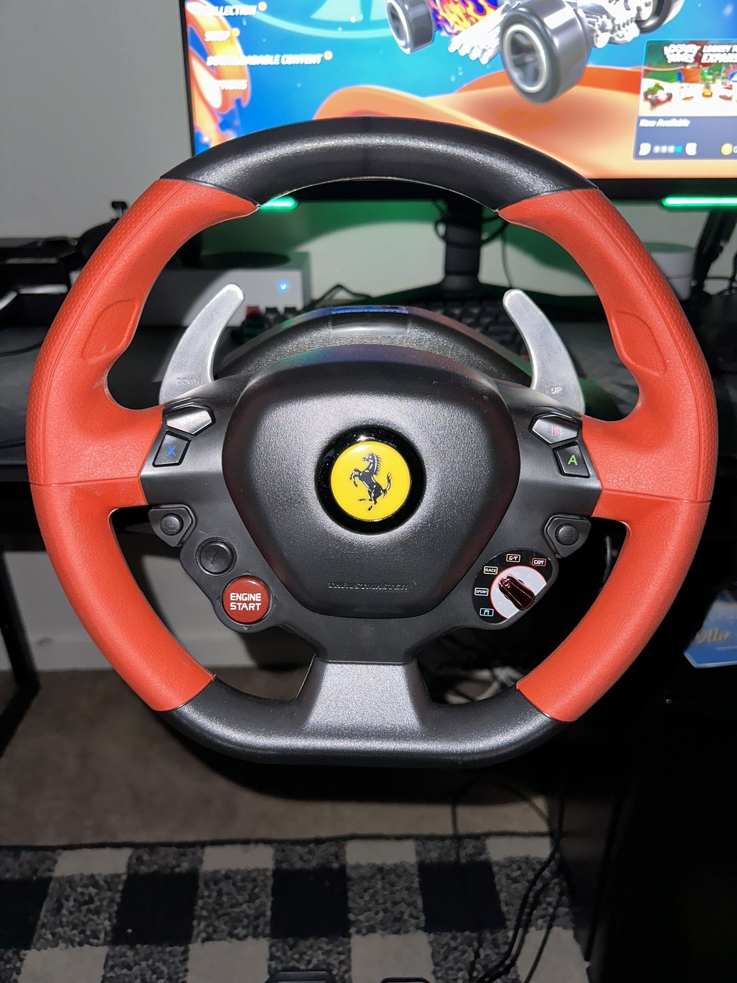 Thrust master Ferrari 458 Spider