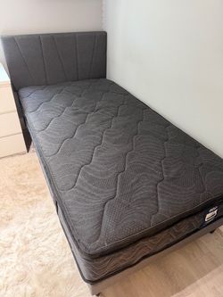 Twin mattress + bed frame