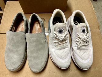 Men’s Nike Joyride Dual Run White Size 9.5 And TOMS Slip On