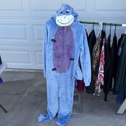 Eeyore Onesie costume pajamas comfy adult M-XL
