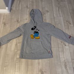 Large vintage levi’s mickey mouse hoodie