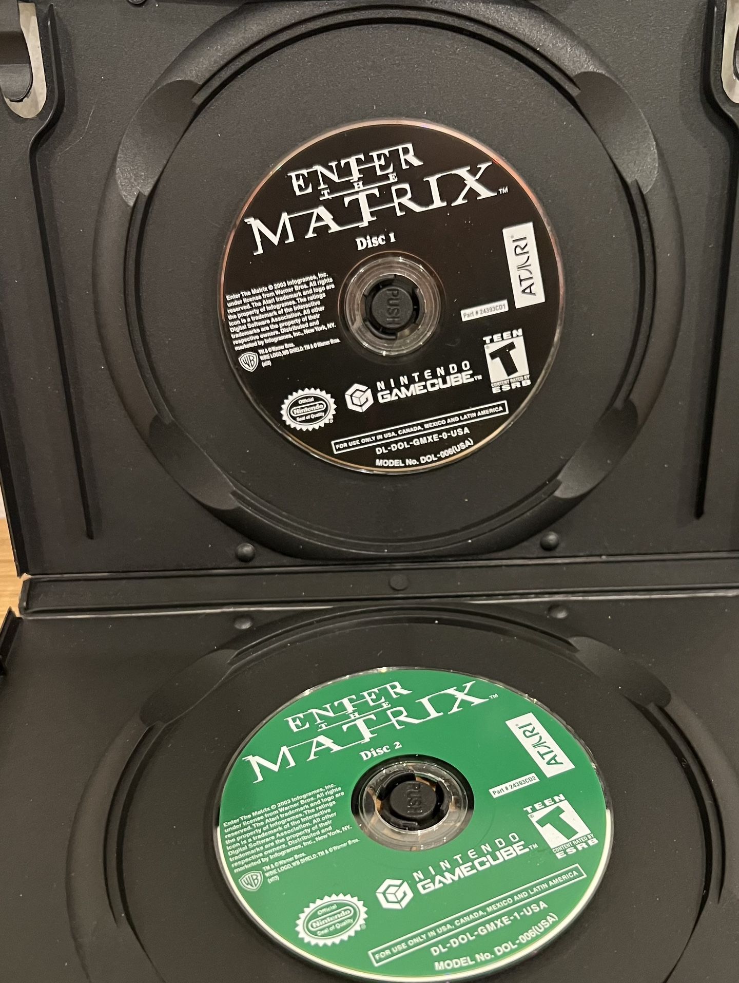 Nintendo GameCube Enter the Matrix 2 Disc Only