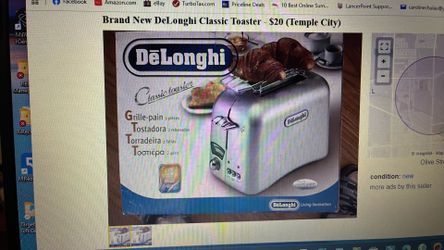 Brand New DeLonghi Classic Toaster