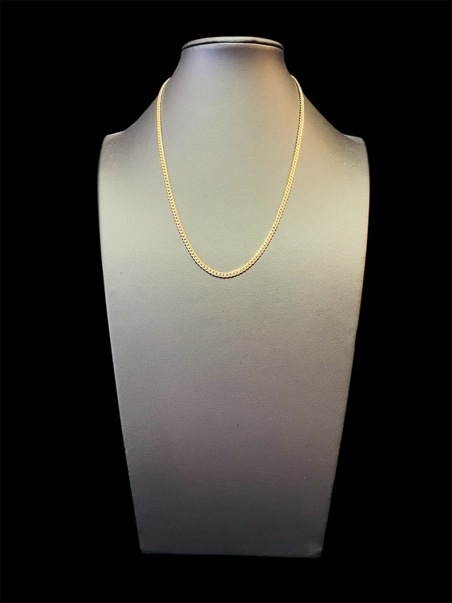 18” 10K Yellow Gold Miami Cuban Link Necklace