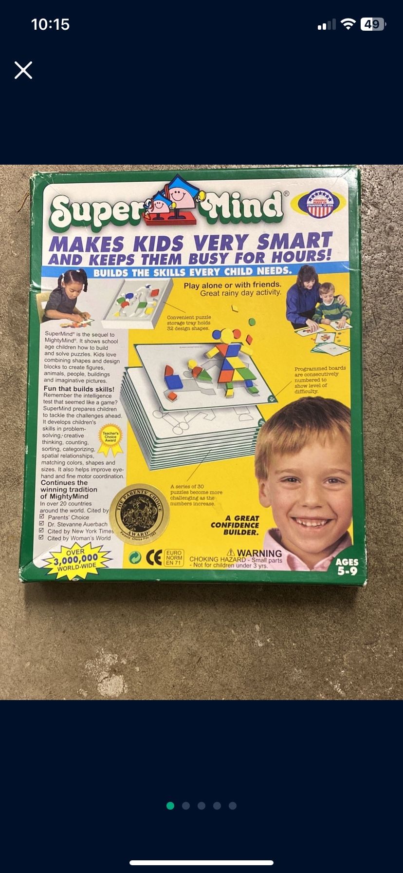 Super Mind Learning Game/Puzzle
