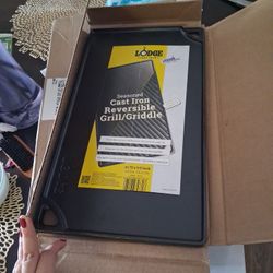 Cast Iron Reversible Grill/Griddle Non Stick