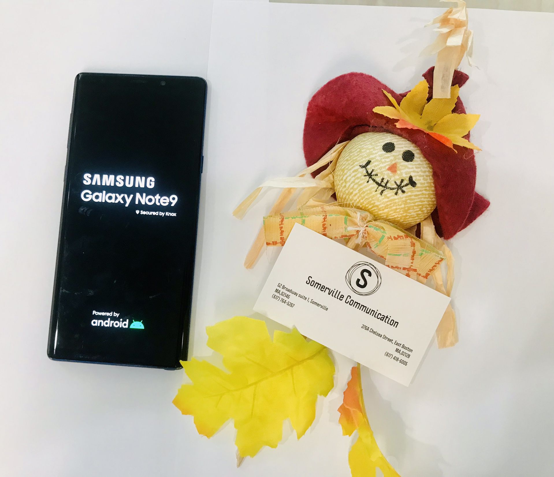 Samsung Galaxy note 9 (128 gb) unlocked with store warranty 