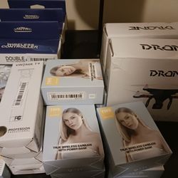 Brand New Earbuds,Drones, Beard Trimmers Etc WHOLESALE PRICE