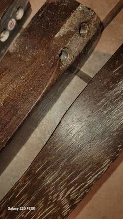 Chair legs.