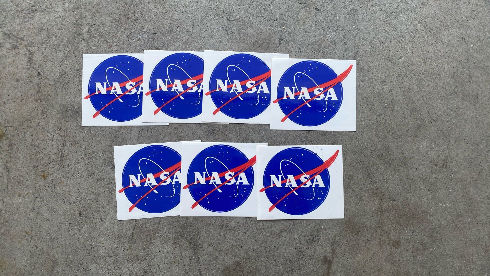 NASA stickers