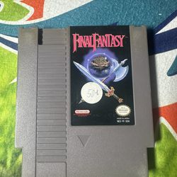 Final Fantasy FOR NES CLEANED & TESTED