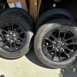 OEM 2024 Tundra TRD Offroad Wheels and Tires