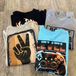Four Boys Tshirts Size 14-16