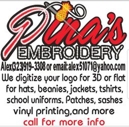 Embroidery @ Piñas embroidery