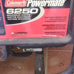 Colman 6250 Generator 