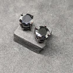 Black Diamond Earrings 