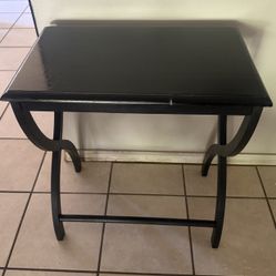 Black Side Table 